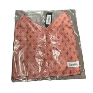 OVO silk cami in pink NWT